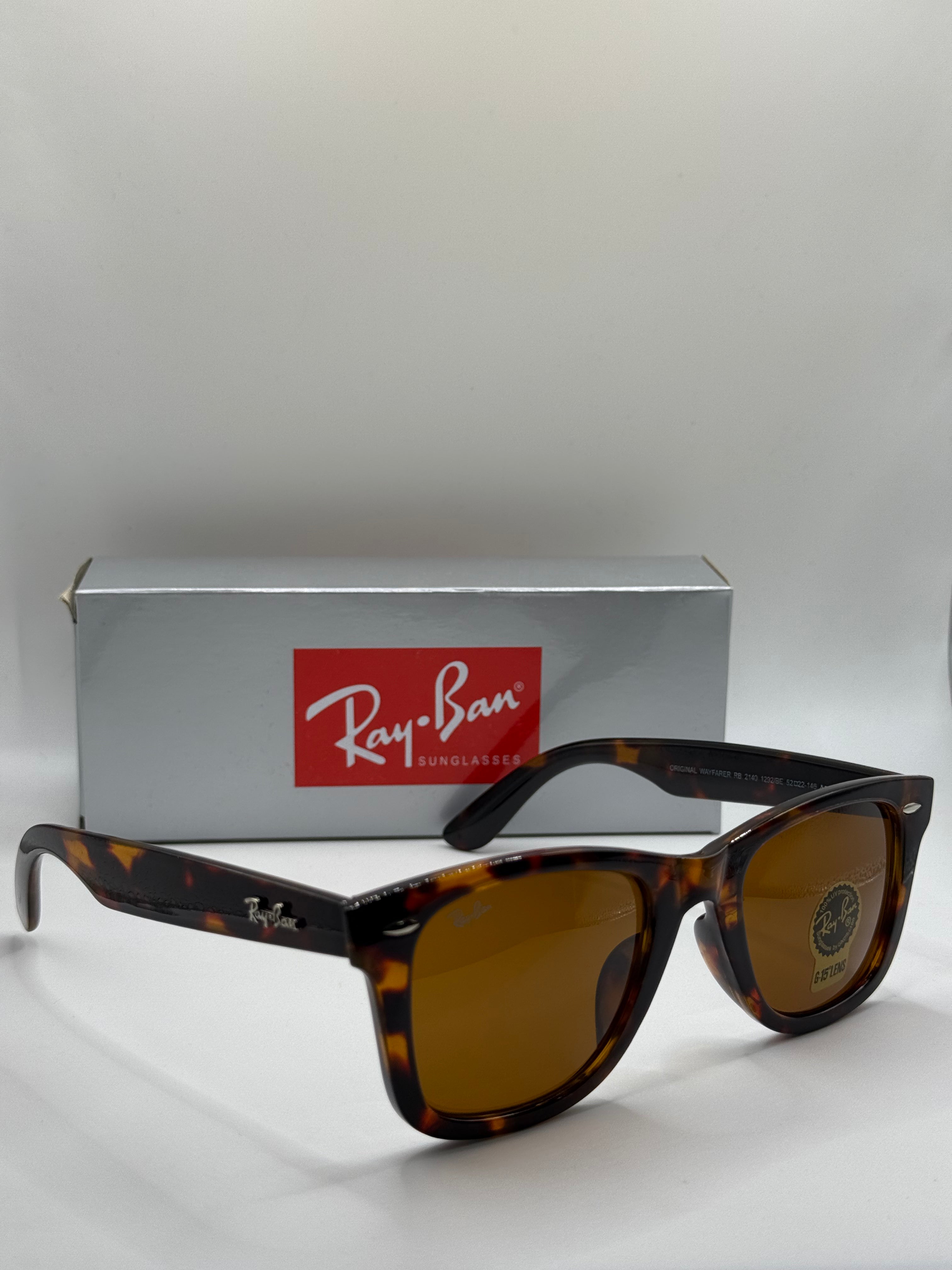 Rayban verre médical marron
